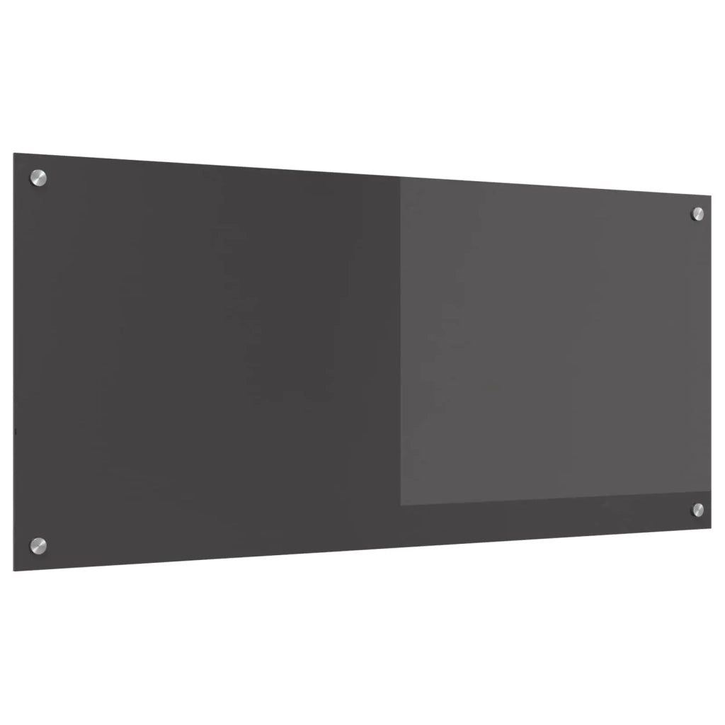 Schienale da cucina Grigio scuro 110 x 50 cm vetro temperato CFW1881207