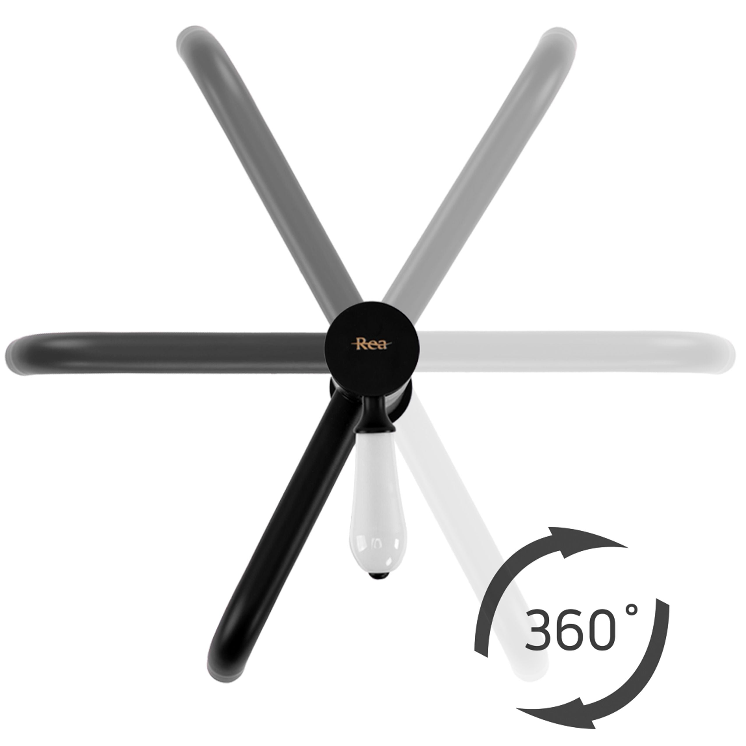 Rubinetto Da Lavabo Rea Serra Black Matt High