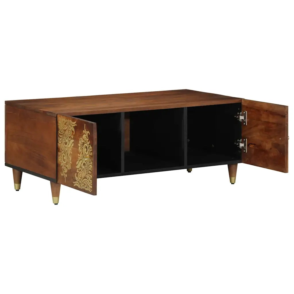 Tavolino da salotto Marrone miele 100 x 54 x 40 cm 4018748