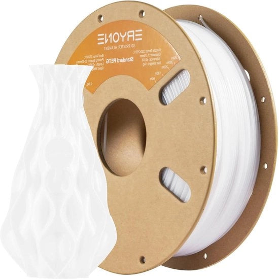 Filamento PETG per stampa 3D 1 kg +/- 0,03 mm con diametro 175 mm.