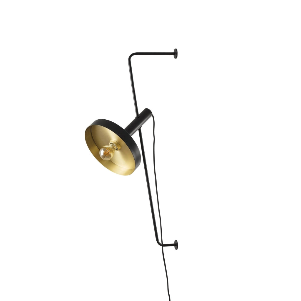 WHIZZ, Applique con barra per interni, Faro Barcelona Colore: Nero