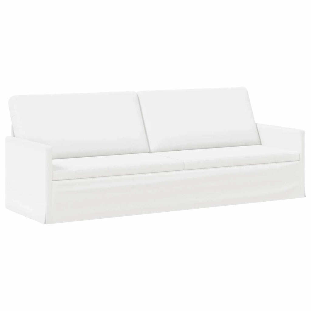 Set di divani 2 pcs Bianco Tessuto 3433186