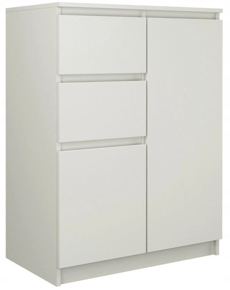 Cassettiera MALWA 2d2s bianco per camera e soggiorno