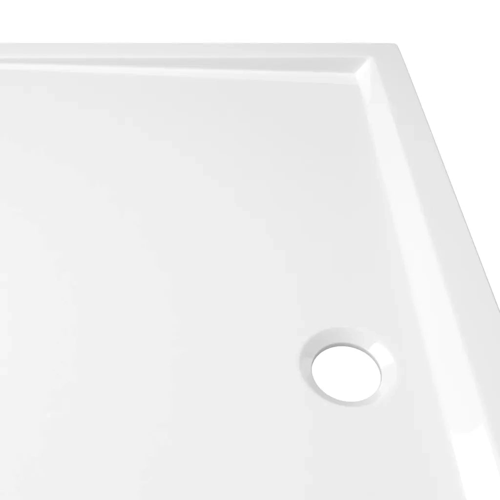 Piatto Doccia in ABS Rettangolare Bianco 80x120 cm CFW9217858