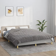 Coperta Ponderata Grigia 220x240 cm 15 kg Tessuto 3154846