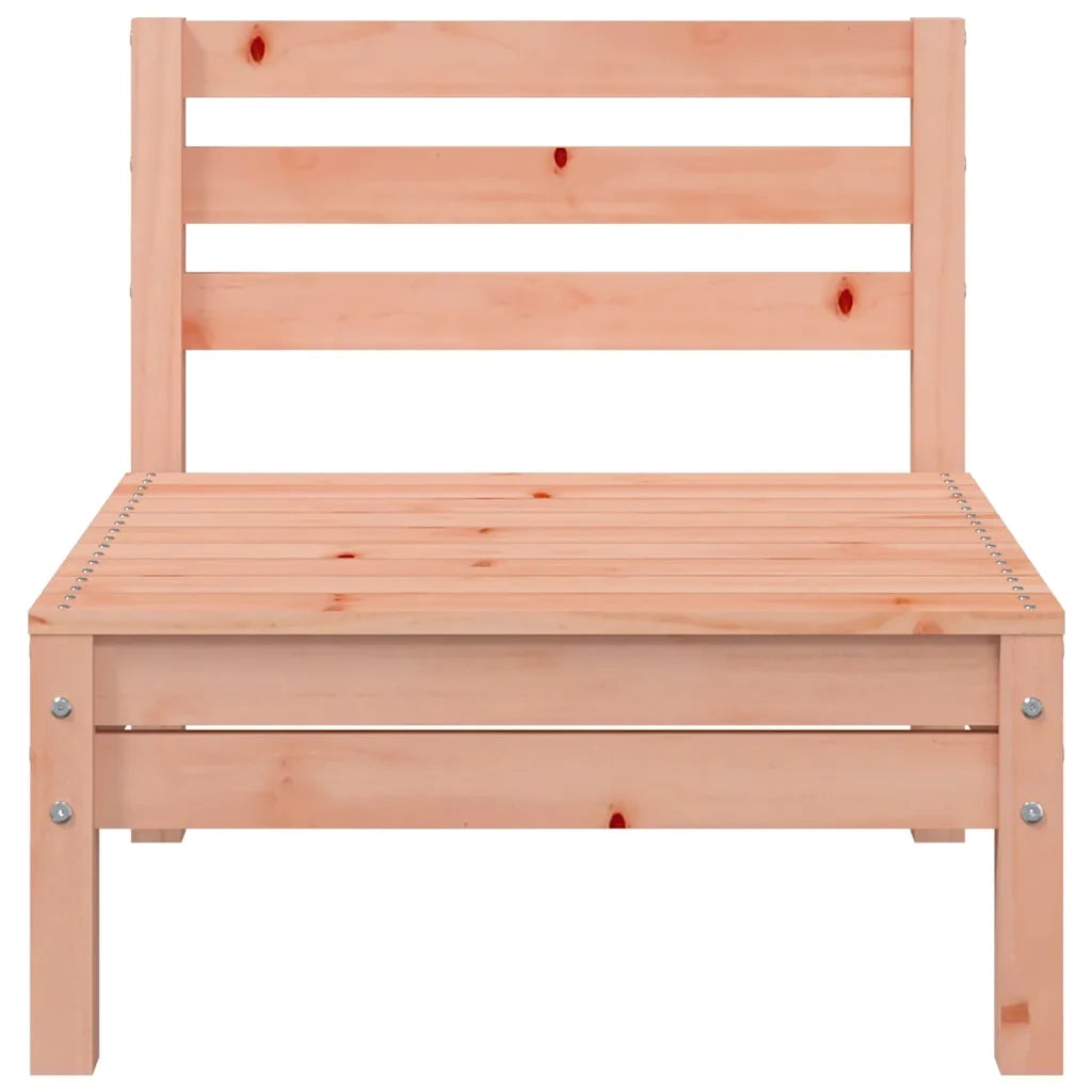 Divano da esterno-Divano da Giardino 3 Posti in Legno Massello di Douglas 205504