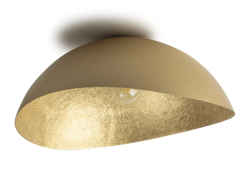 Plafoniera decorativa oro irregolare Solaris 89cm E27 Sigma