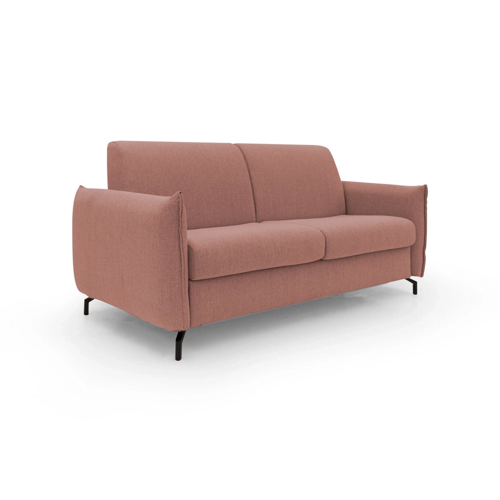 Scarlet Divano letto in tessuto misto cotone impermeabile T19 195 cm (mat.140x197) salmone
