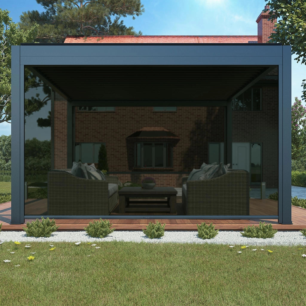 Parete laterale zanzariera per pergola bioclimatica Tony - TONY