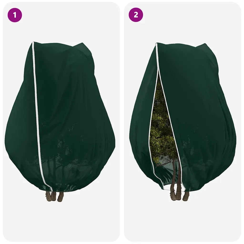 Coperture in Fleece per Protezione Antigelo delle Piante Verde 42021074