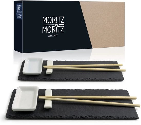 Set di Piatti Sushi - Set di Spiedini da Cibo - Set di Piatti Asiatici