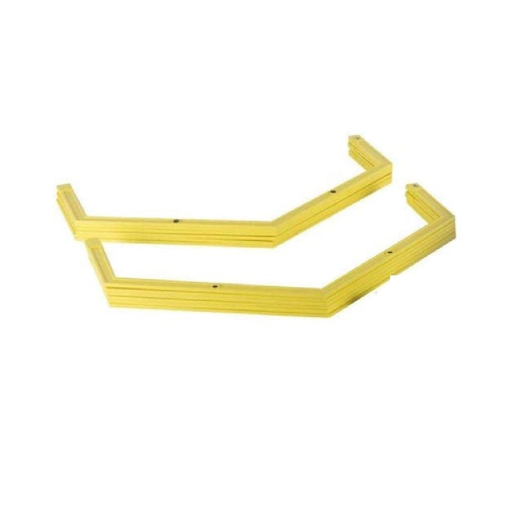 Trade Shop - Set 6pz Cerchi Esagonali Per Allenamento Agilità Esercizi Palestra Ostacoli 40cm -