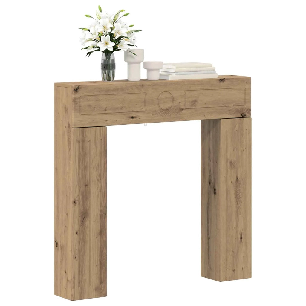 Cornice per camino Rovere Artigianale 102 x 18 x 100,5 cm 8006614