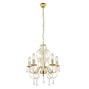 Lampada Da Soffitto Ebt009-5cp Gold