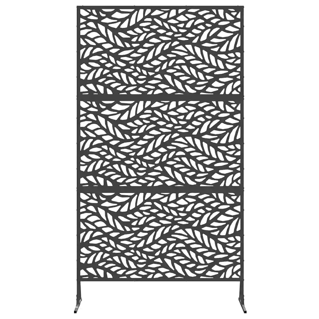 Schermo per Privacy Nero 100 x 50 x 180 cm Acciaio CFW6670731