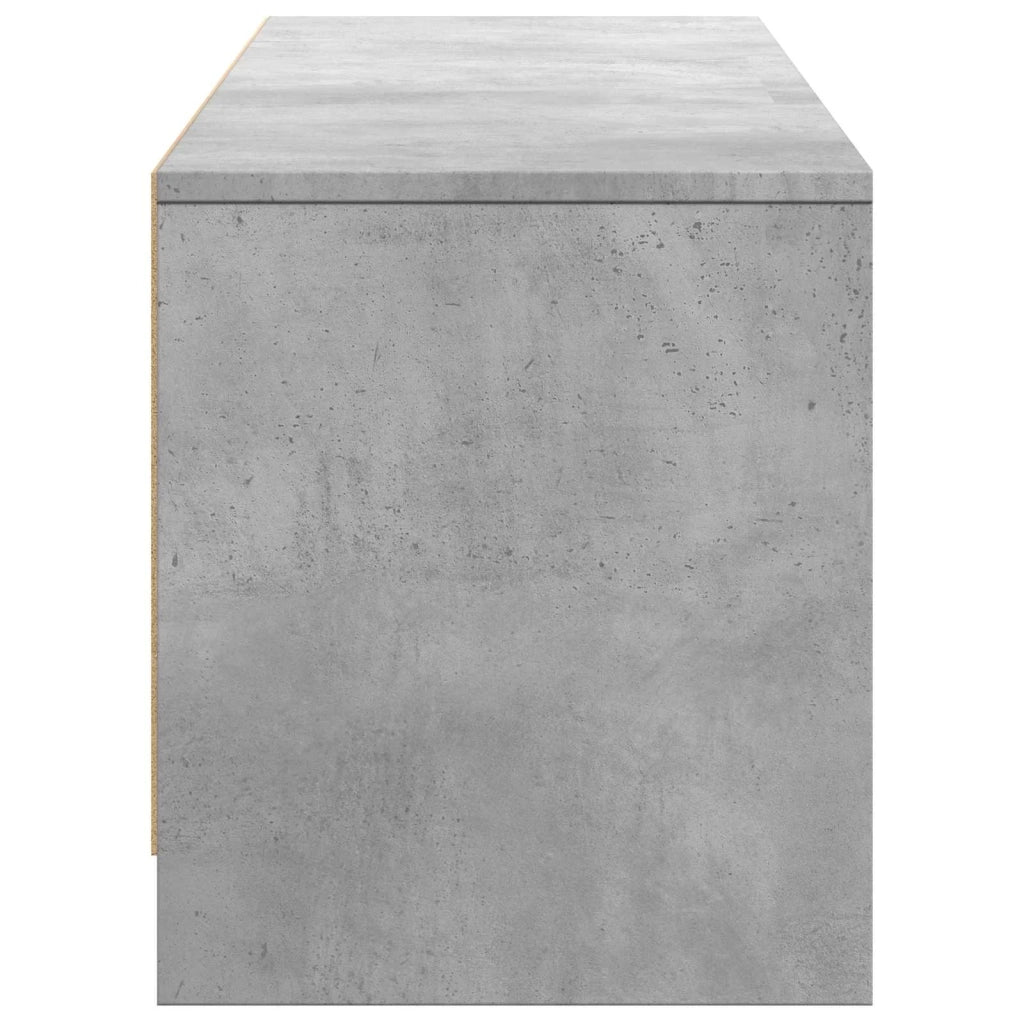Mobile TV con LED con LED Grigio Cemento 165 x 34 x 40 cm 3418713