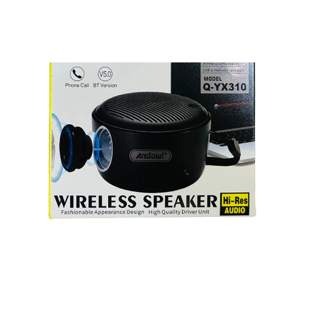Trade Shop - Mini Cassa Bluetooth Portatile Speaker Smartphone Vivavoce Bluetooth 5.0 Q-yx310 -