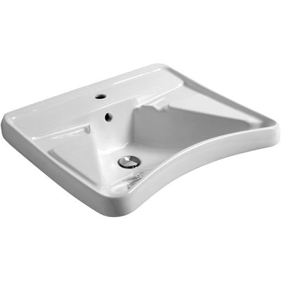Lavabo per terza età cm L67 x P60 x H22