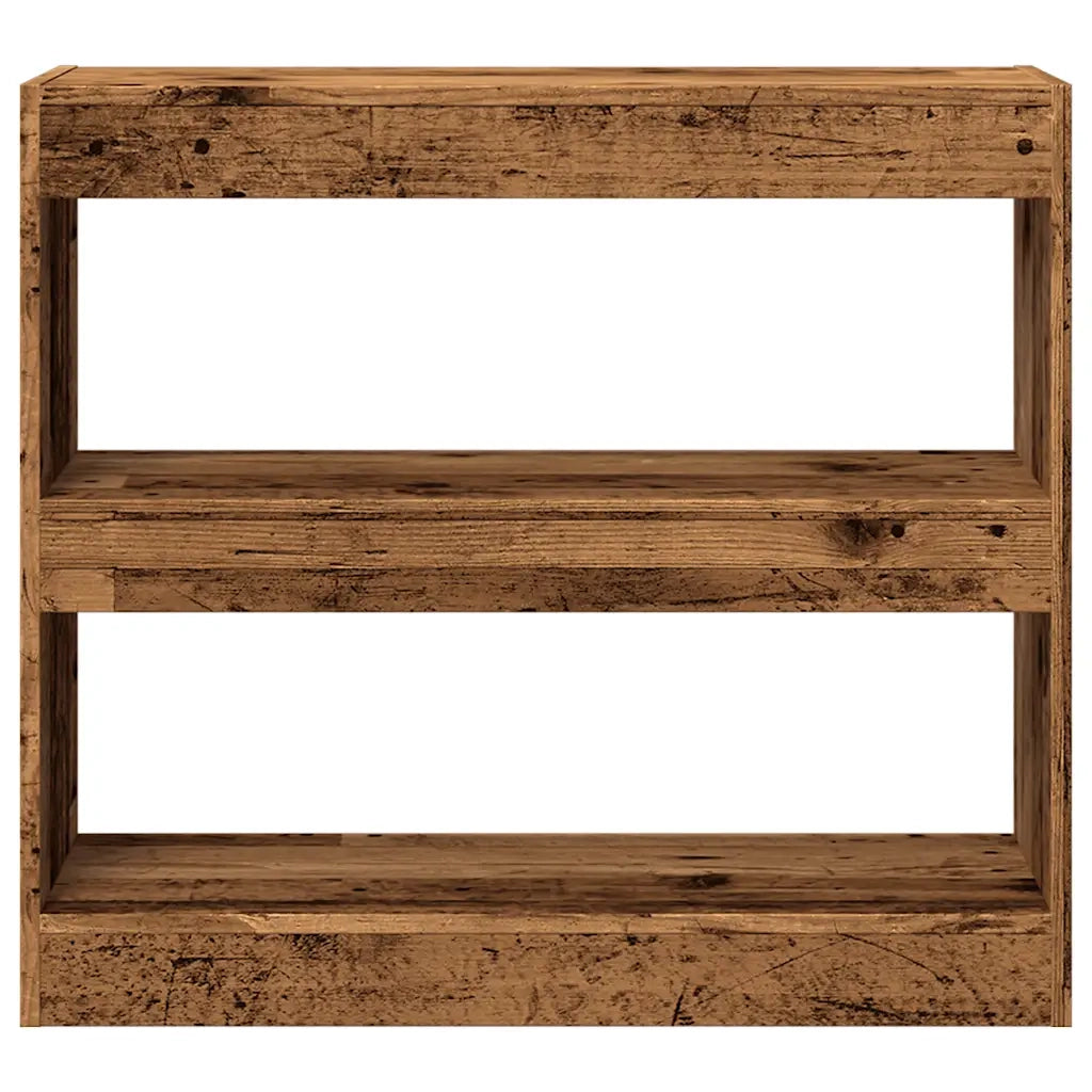 Libreria/Divisorio in Legno Vecchio 80x30x72 cm 856814