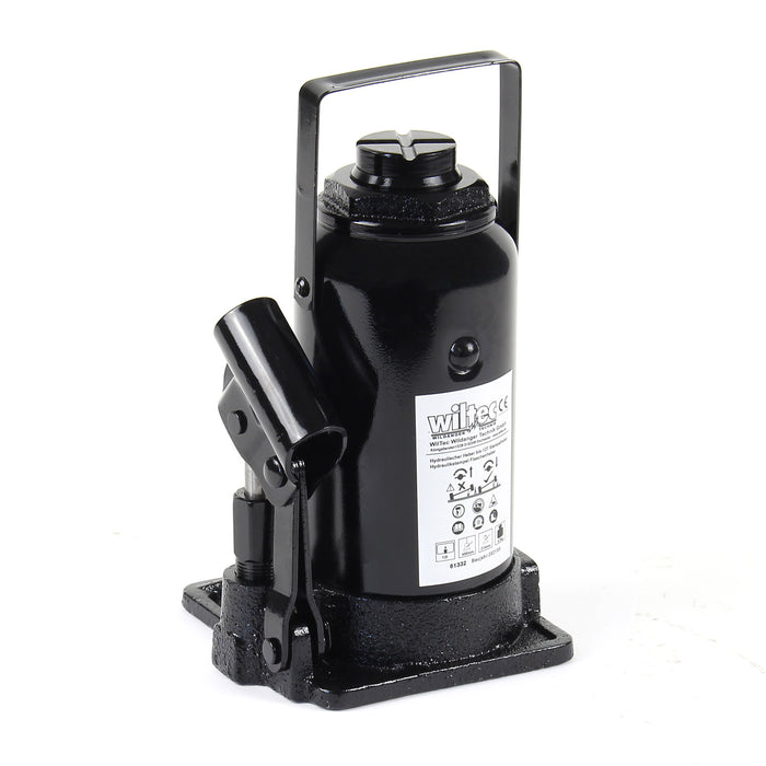 Cric a bottiglia da 12 t abbassamento lento 215-400 mm Martinetto idraulico