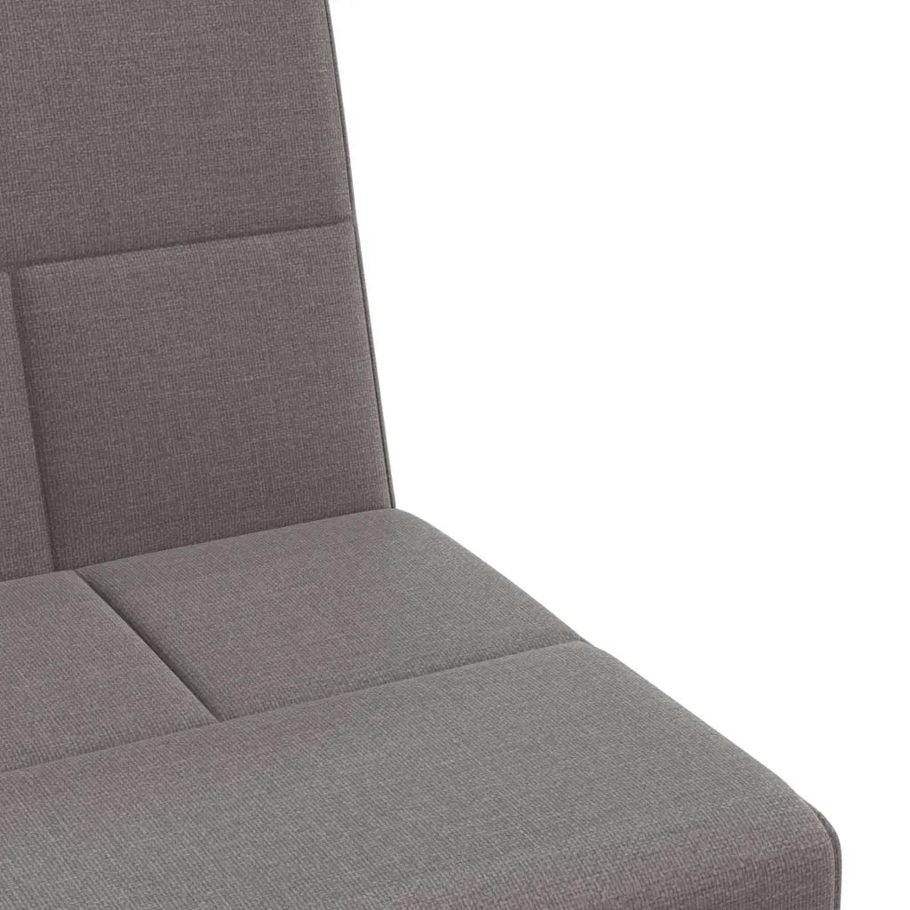 Divano letto | Sof¨¤ letto | Letto singolo con Portabicchieri in Tessuto Tortora