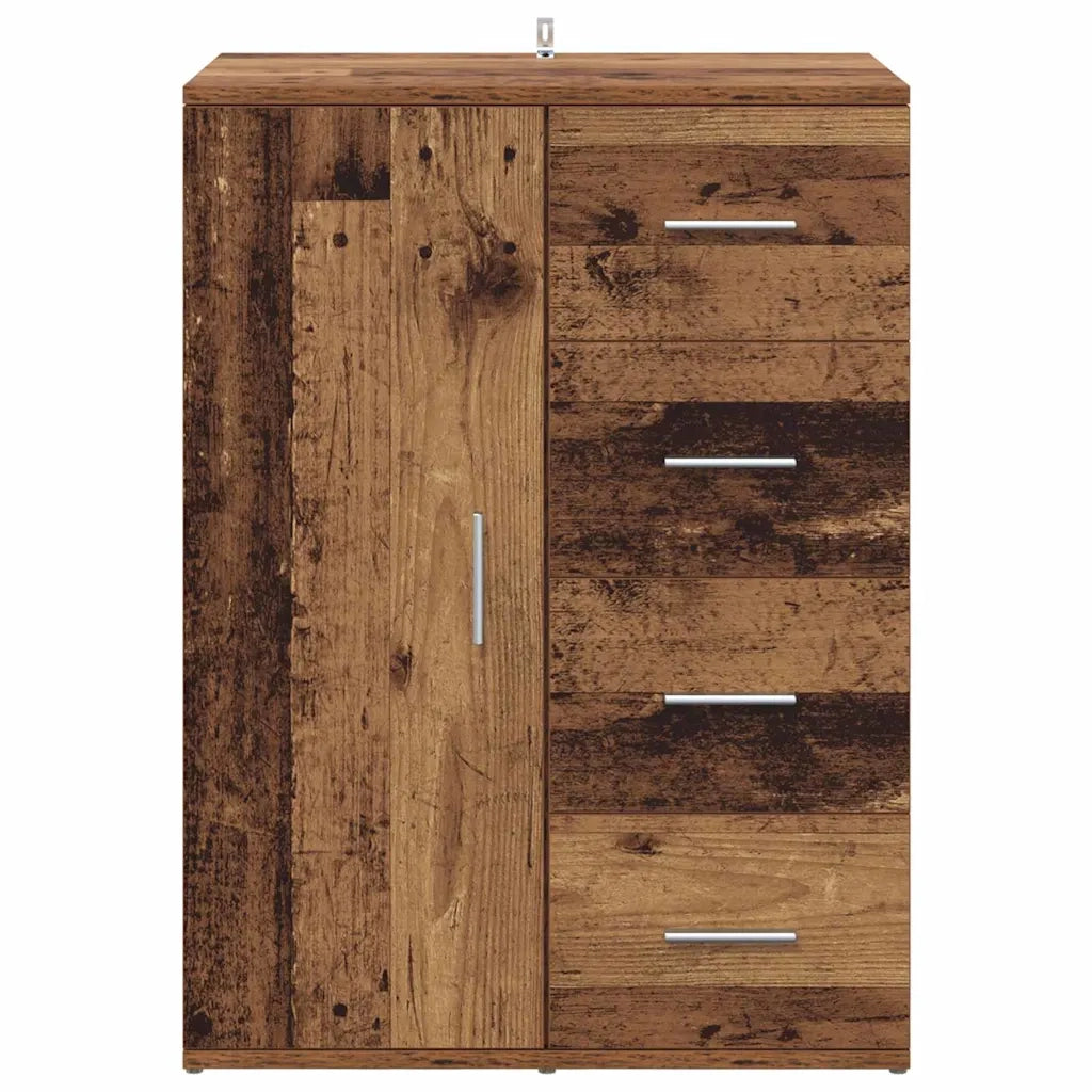 Credenza-Buffet-Armadio da cucina Legno vecchio 59 x 39 x 80 cm Legno multistrato
