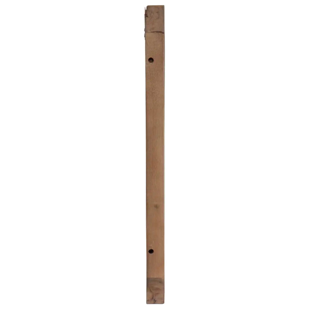 Testiera Naturale 120 cm Legno di teak solido 42024560