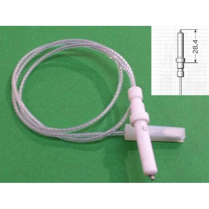 CANDELETTA SCINTILLA NARDI SABAF ARISTON PIANI COTTURA 42mm totale COMPATIBILE - Ariston Indesit