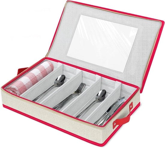 Cassa da toletta regolabile con coperchio per carrello - Organizzatore portatile e soluzione di stoccaggio