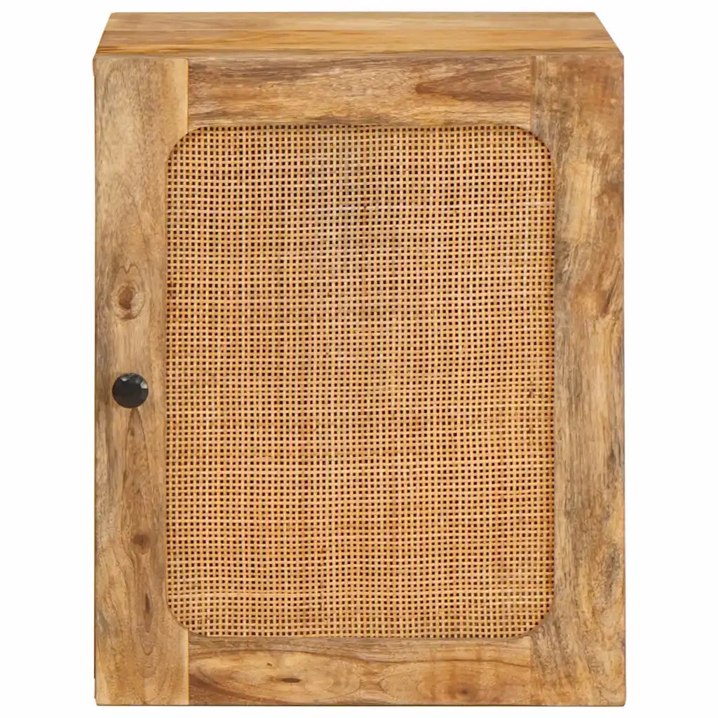 Mobile Appeso da Bagno con lo scaffale Marrone 38 x 33 x 48 cm