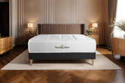 kit rete e materasso Windsor 130 x 210cm - Spessore : 26cm - memory foam e molle insacchettate - Bilanciato