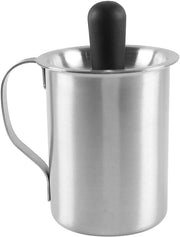 Set di salsiere e pennelli per barbecue, grigliare e cucinare con pennelli per marinata, contenitore per salse in acciaio inossidabile 500 ml