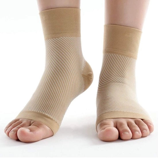 Supporto unico per piede - Modello alto - Supporto unico per donna - Supporto unico per bambino - Supporto per piede - Protezione unica per calcio - Supporto compresso per ginocchio