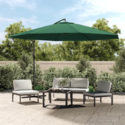 Ombrellone a Sbalzo da Giardino-Ombrello da giardino 3,5 m Verde