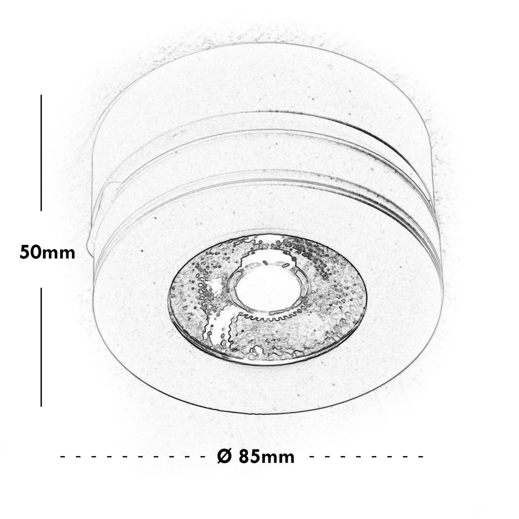 Lampada LED spot 7W applique moderno muro parete faretto luce soffitto orientabile vetrine negozio RA>90 230V NERO 4000K
