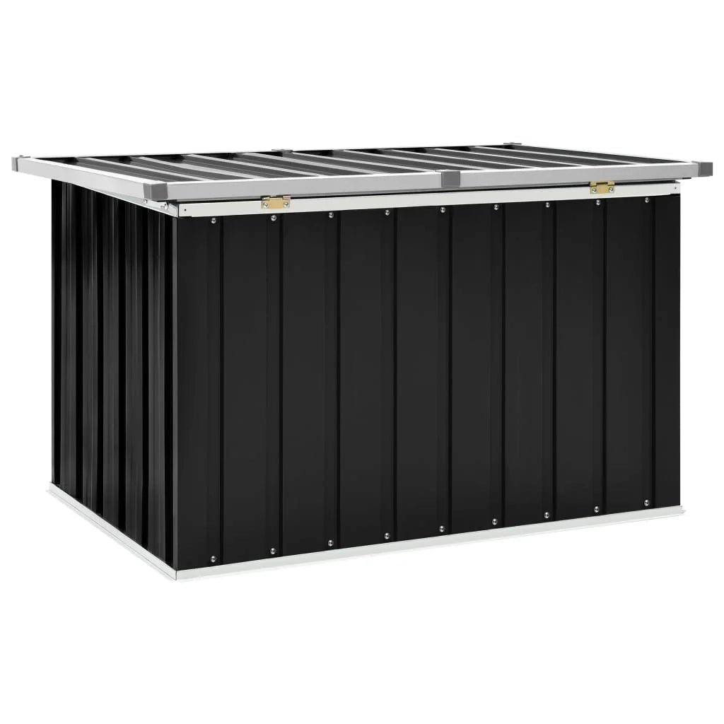 Contenitore/box da giardino antracite 109 x 67 x 65 cm 02_0013057