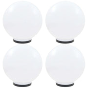 Set Lampade a LED Sferiche 4 pz 40 cm in PMMA cod mxl 71531