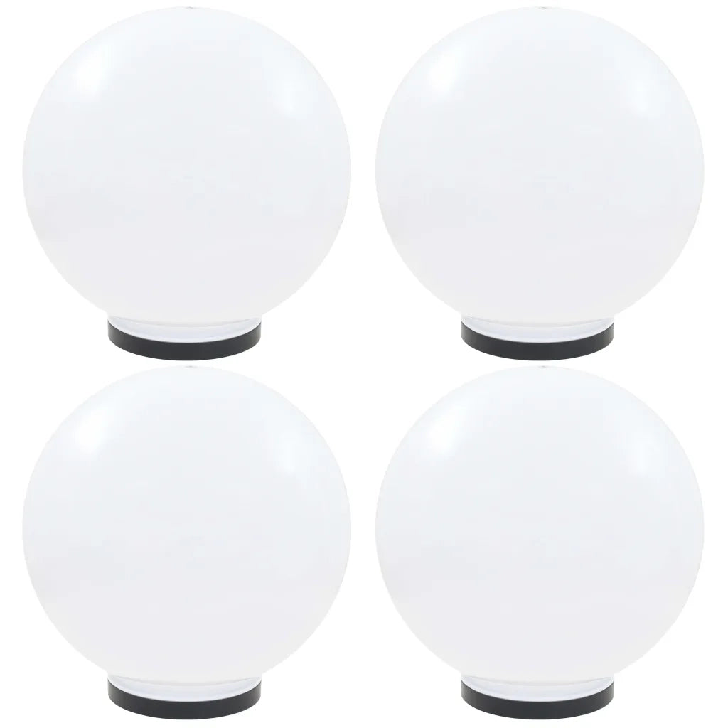 Set Lampade a LED Sferiche 4 pz 40 cm in PMMA cod mxl 71531