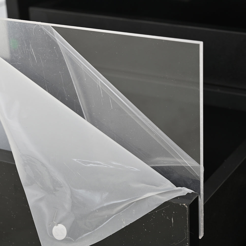 Tavolino moderno - Xylo - 90x45cm vetro temperato LED nero