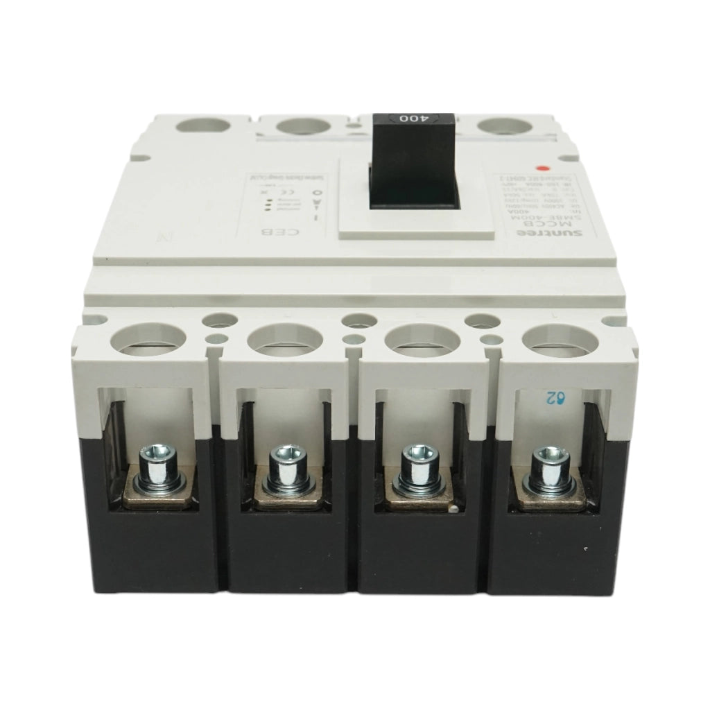 Interruttore automatico MCCB 400 V CA, 4P 400 A, SM8E-400M Suntree