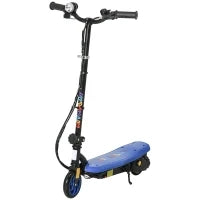 Monopattino Elettrico 120 W Pieghevole per Bambini 7 14 Anni 12 Km/h Massimo Autonomia 10 Km Massimo, Blu