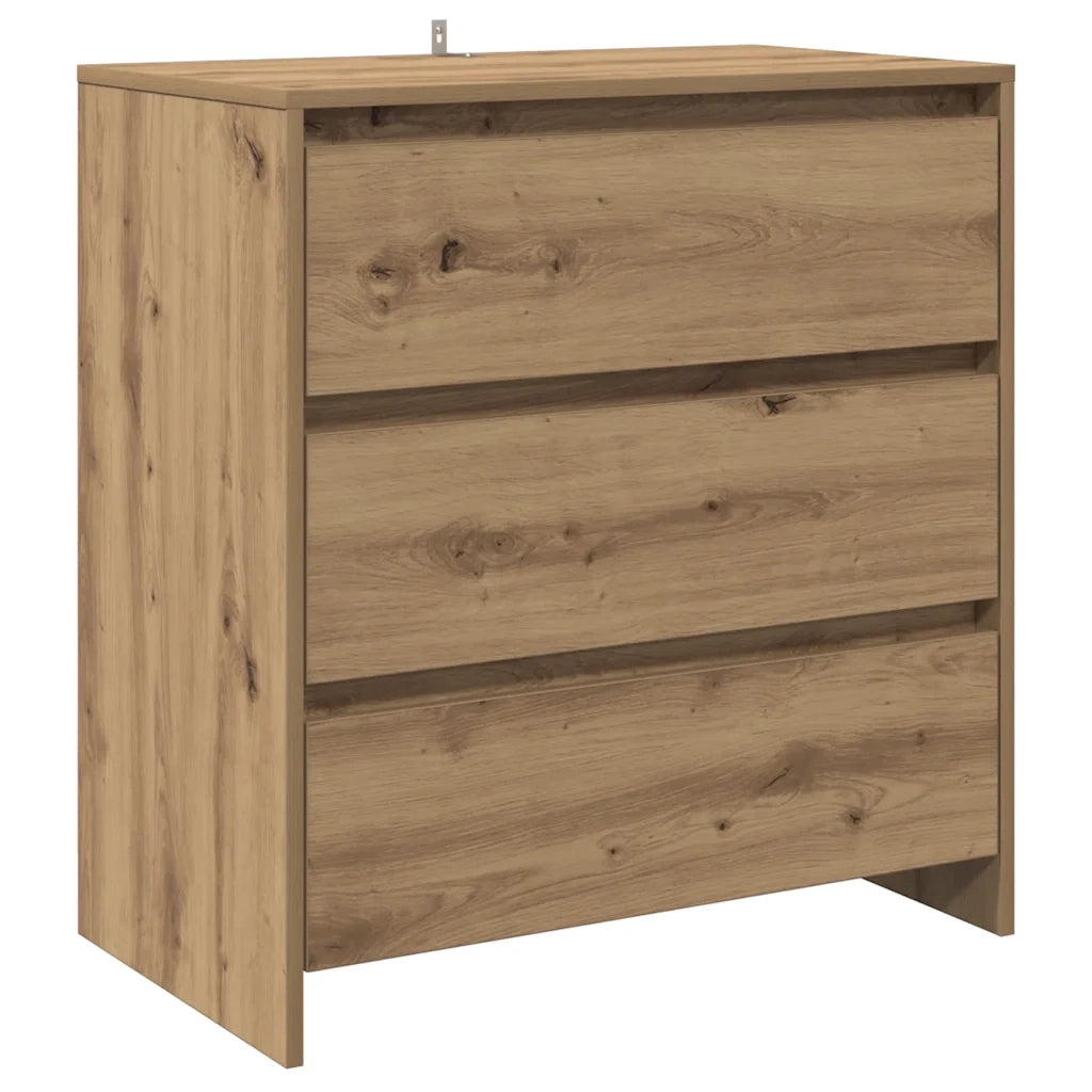 vidaXL Credenza Rovere Artigianale 70x41x75 cm in Truciolato