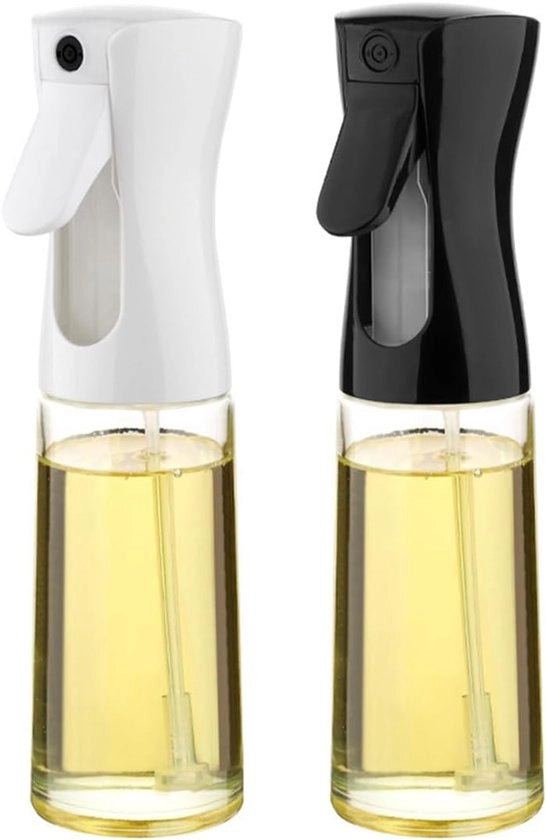 Spruzzatore di Olio - 2 Pezzi - Aerografo per Cottura - Grigliatura - Insalata - Frittura (200 ml)