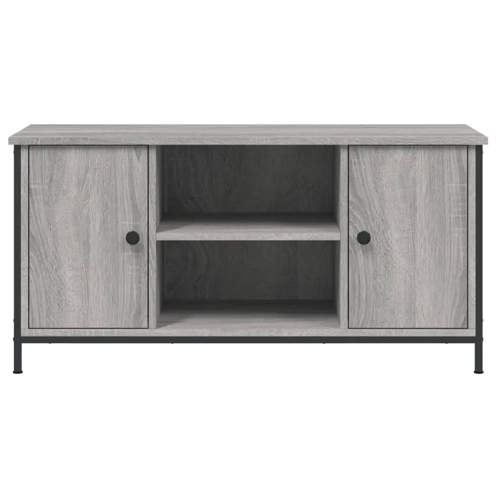 Mobile Porta TV-Mobile per TV-Credenza TV Grigio Sonoma 100x40x50 cm in Legno Multistrato 206456