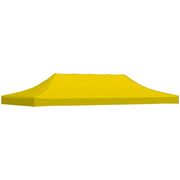 Tetto per Tendone per Feste 6x3 m Giallo 270 g/mÂ²