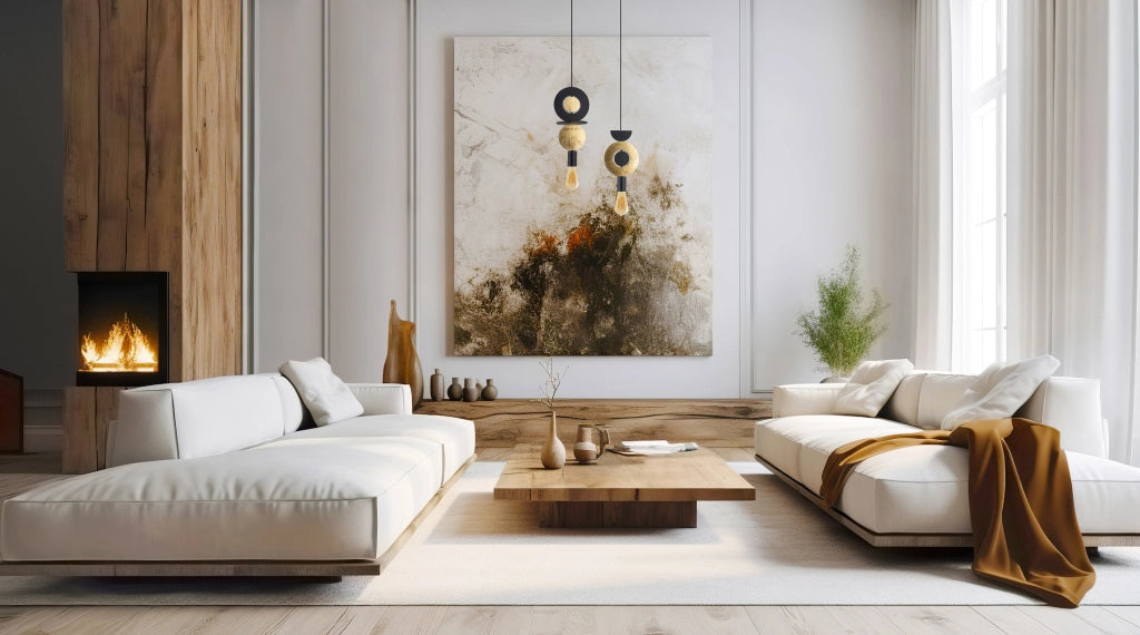 Lampada sospensione Drops Wood oro E27 25W Nowodvorski