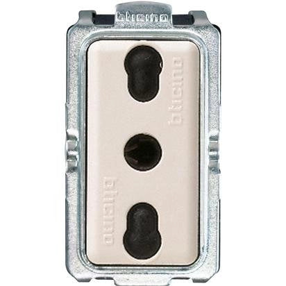 Bticino magic presa di sicurezza 2P+T 16 A 250 V