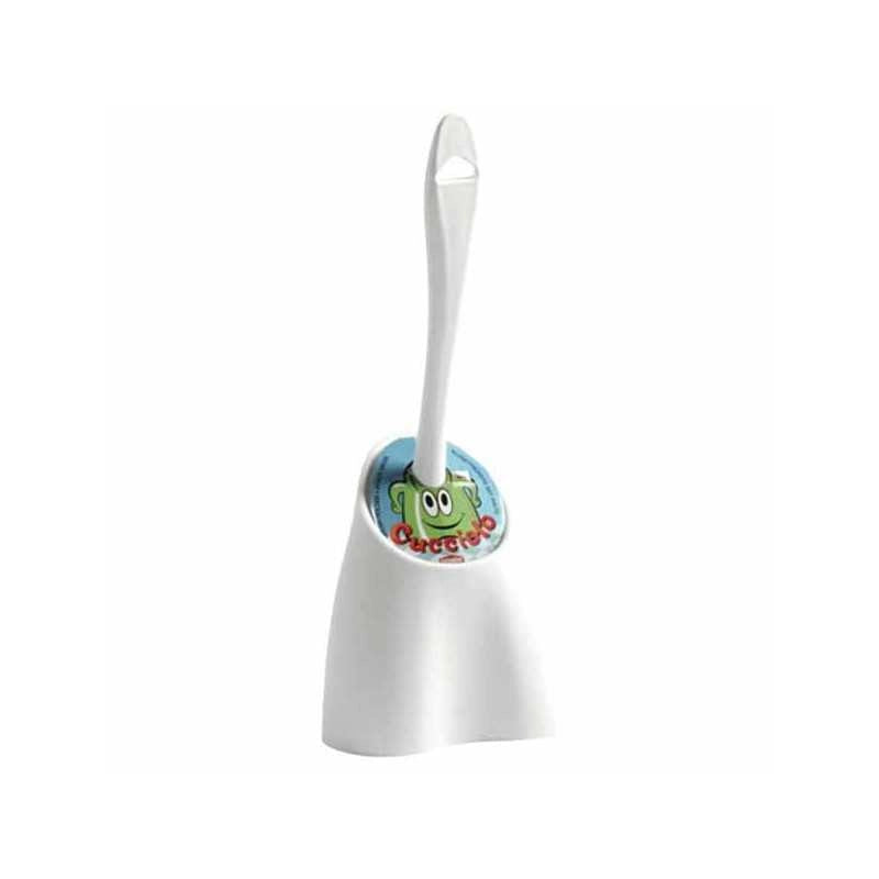 Portascopino Wc Cucciolo Bianco H.38 Stefanpl