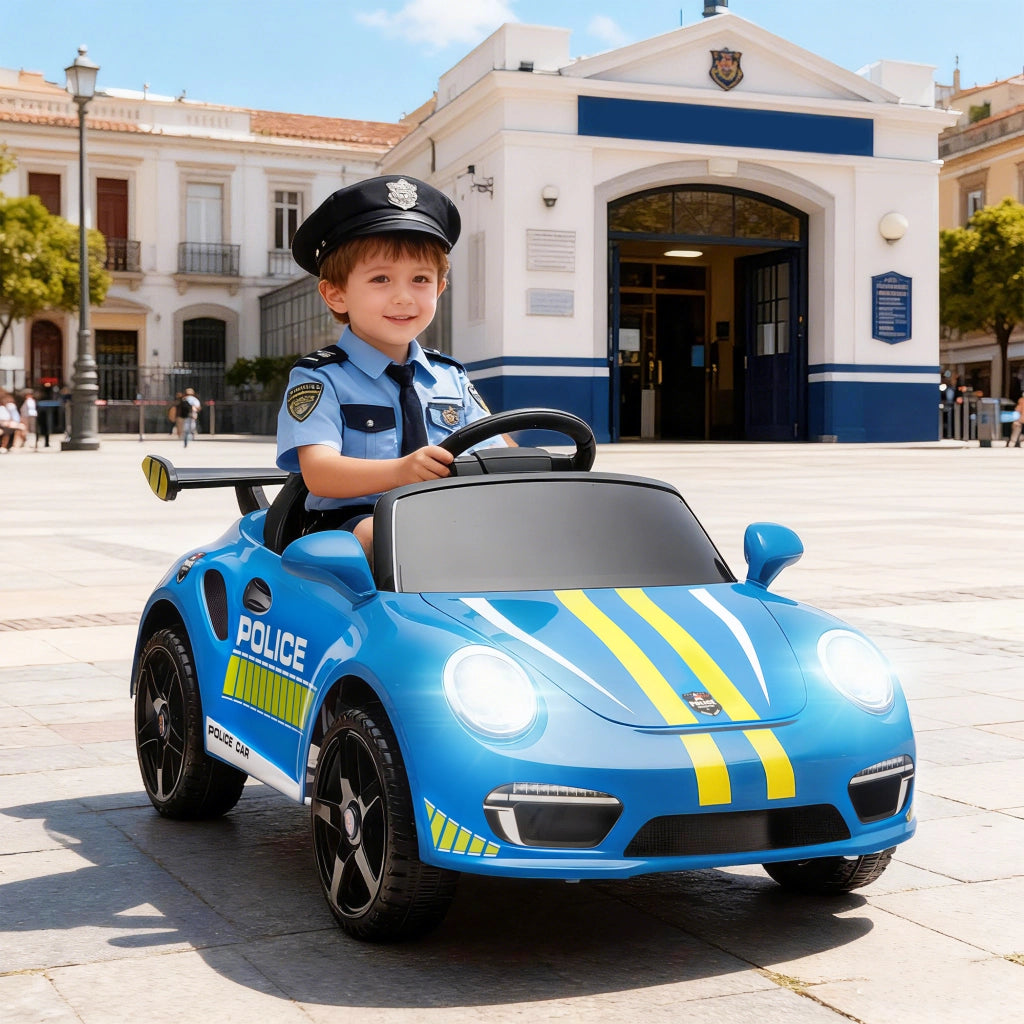 Auto Elettrica per Bambini RUF CTR 3 Clubsport ¨C Xylo ¨C Blu con Telecomando