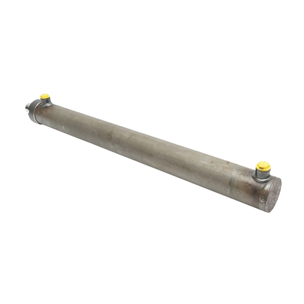 Cilindro idraulico 800 mm filettatura M20 con attacco idraulico Ø20